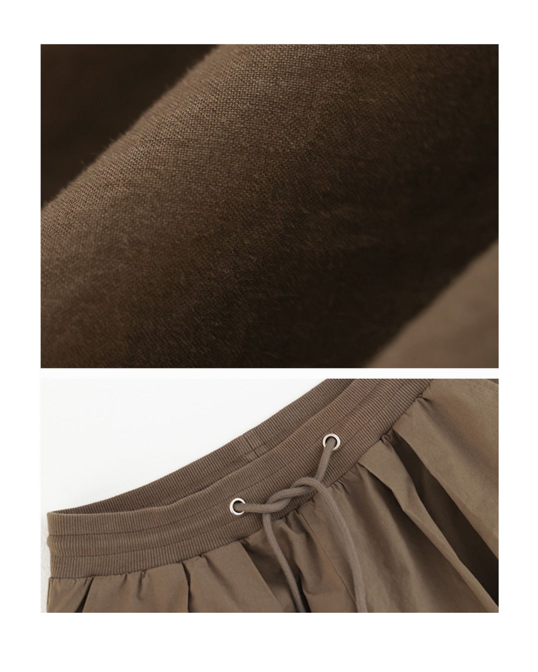 Cotton Set-up Wide Pants BT037