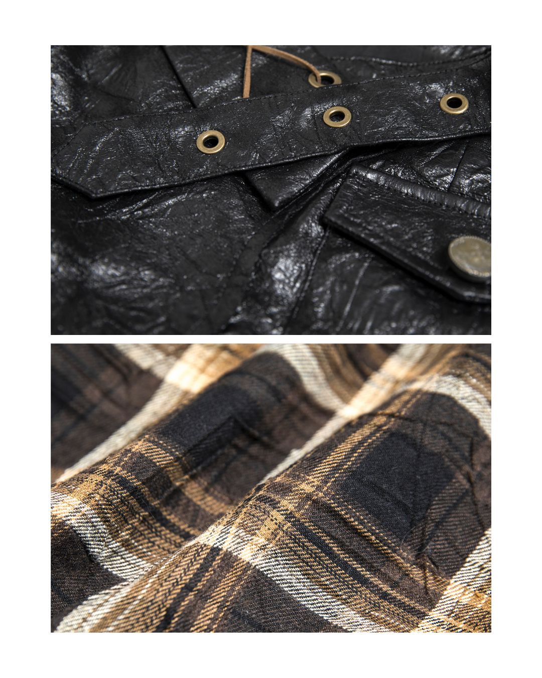 2-way Rock Patchwork Dress & Skirt BT006