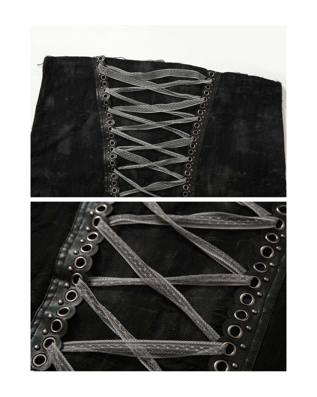 Front And Back 2-way Lace-up Top TP041