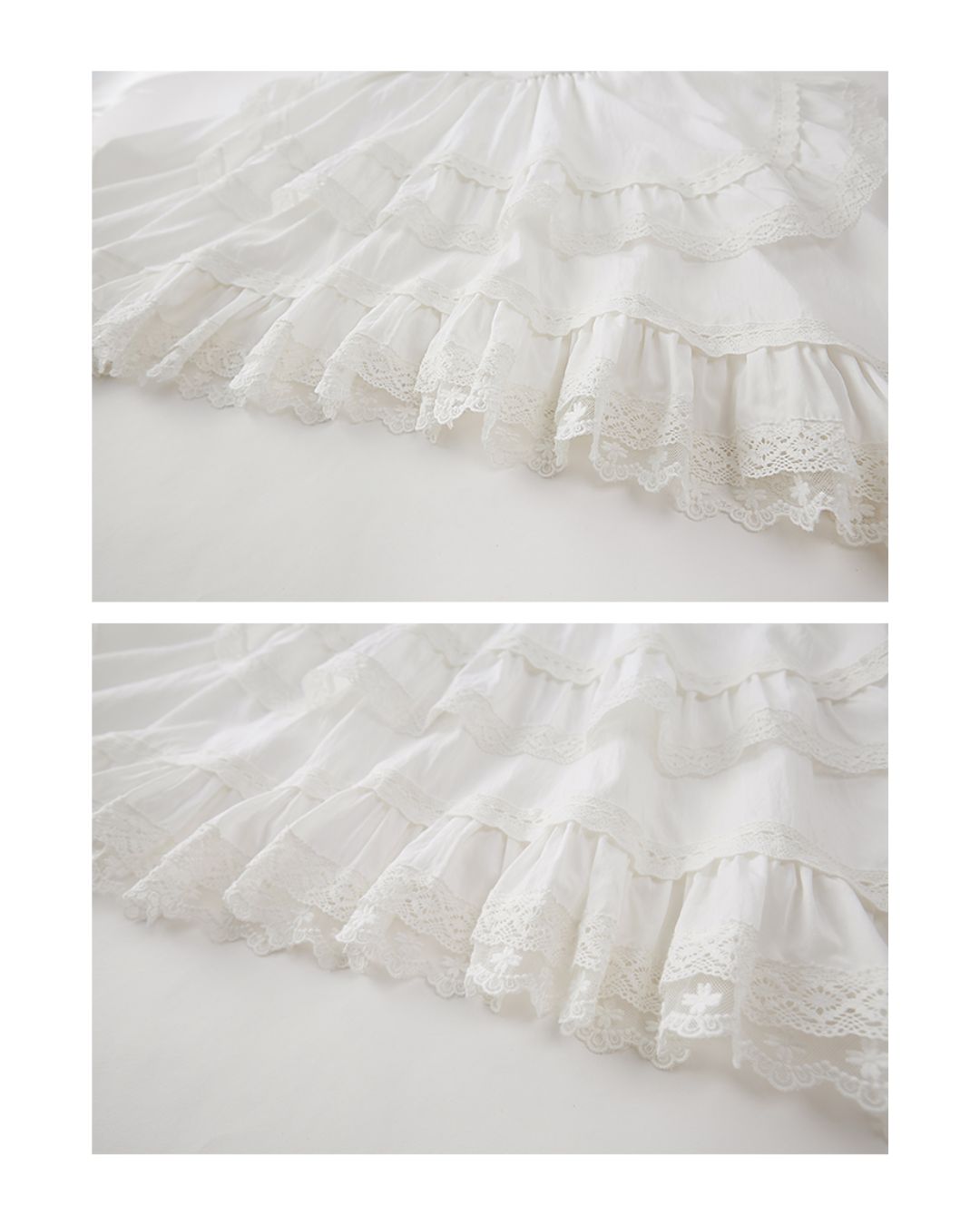 Asymmetrical Lace Skirt　BT027