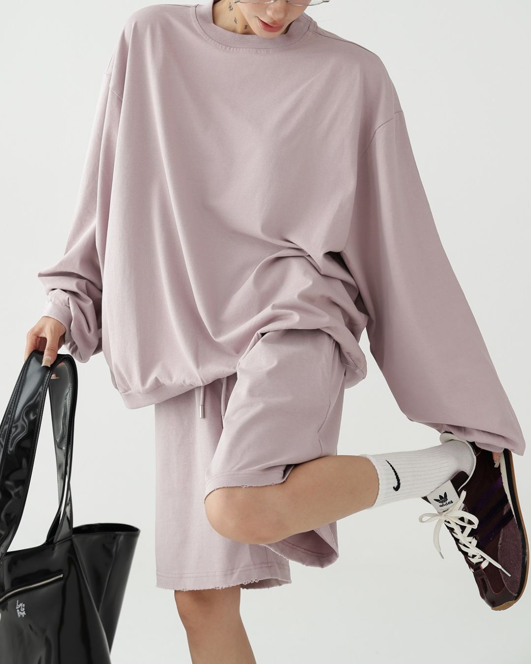 Basic Oversized Set-up T-shirt　TP053