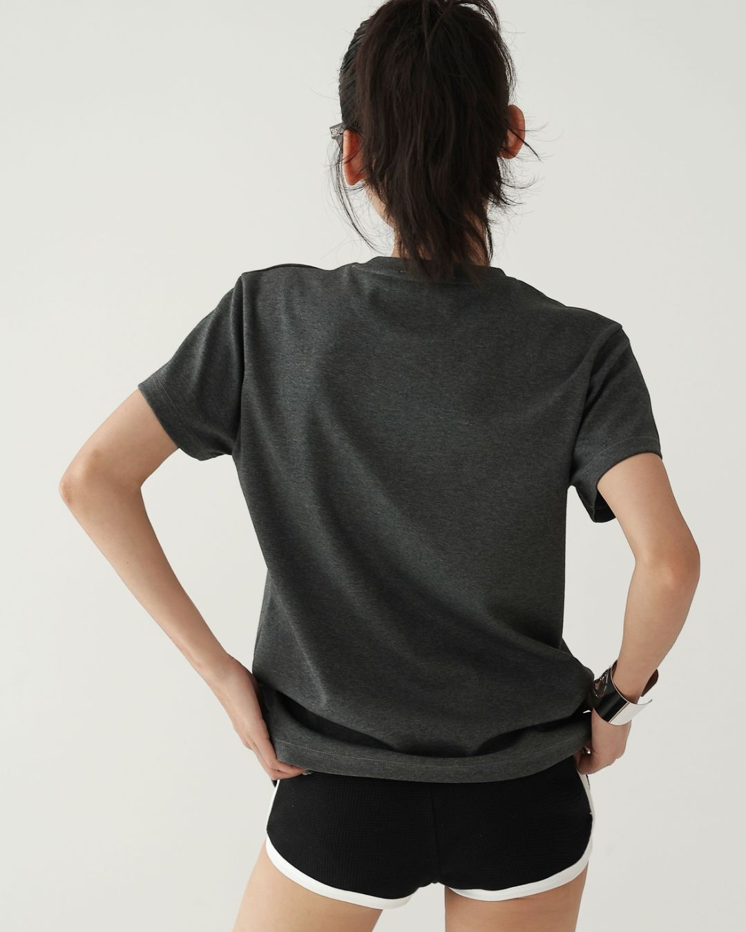 Puppy Embroidered T-shirt　TP056