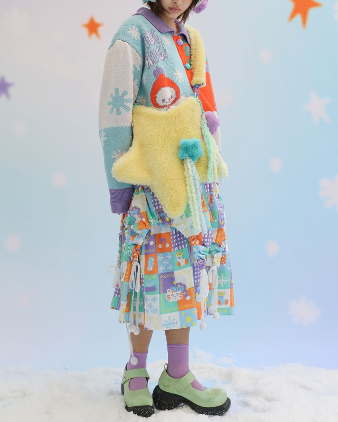 Star-shaped Messenger Bag　BG003