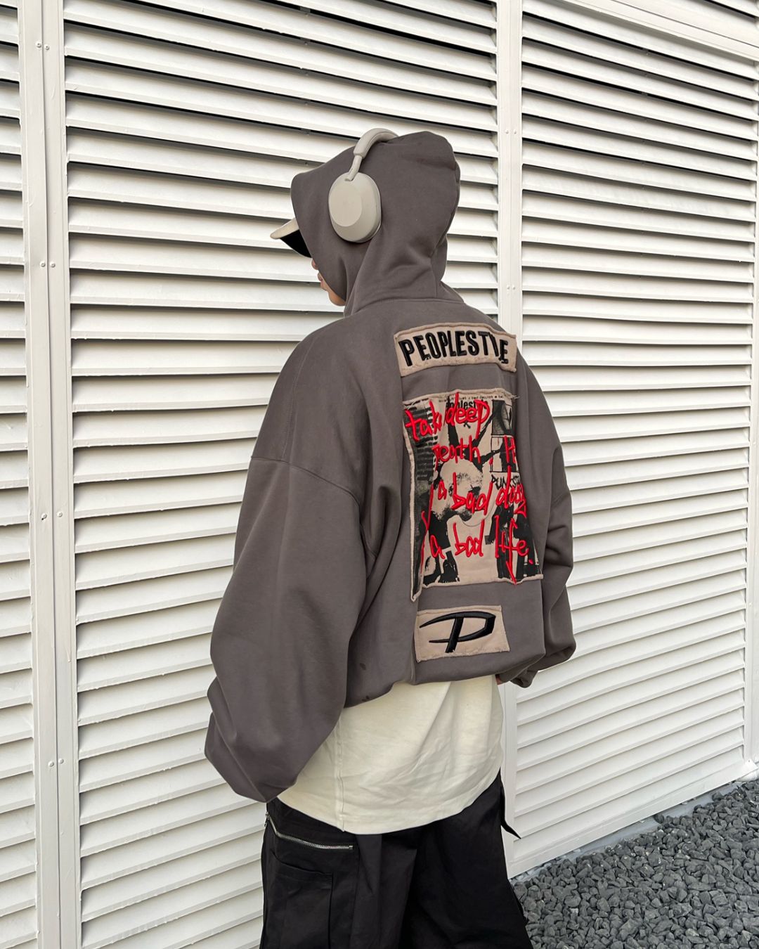 Back Print Design Hoodie　TP012