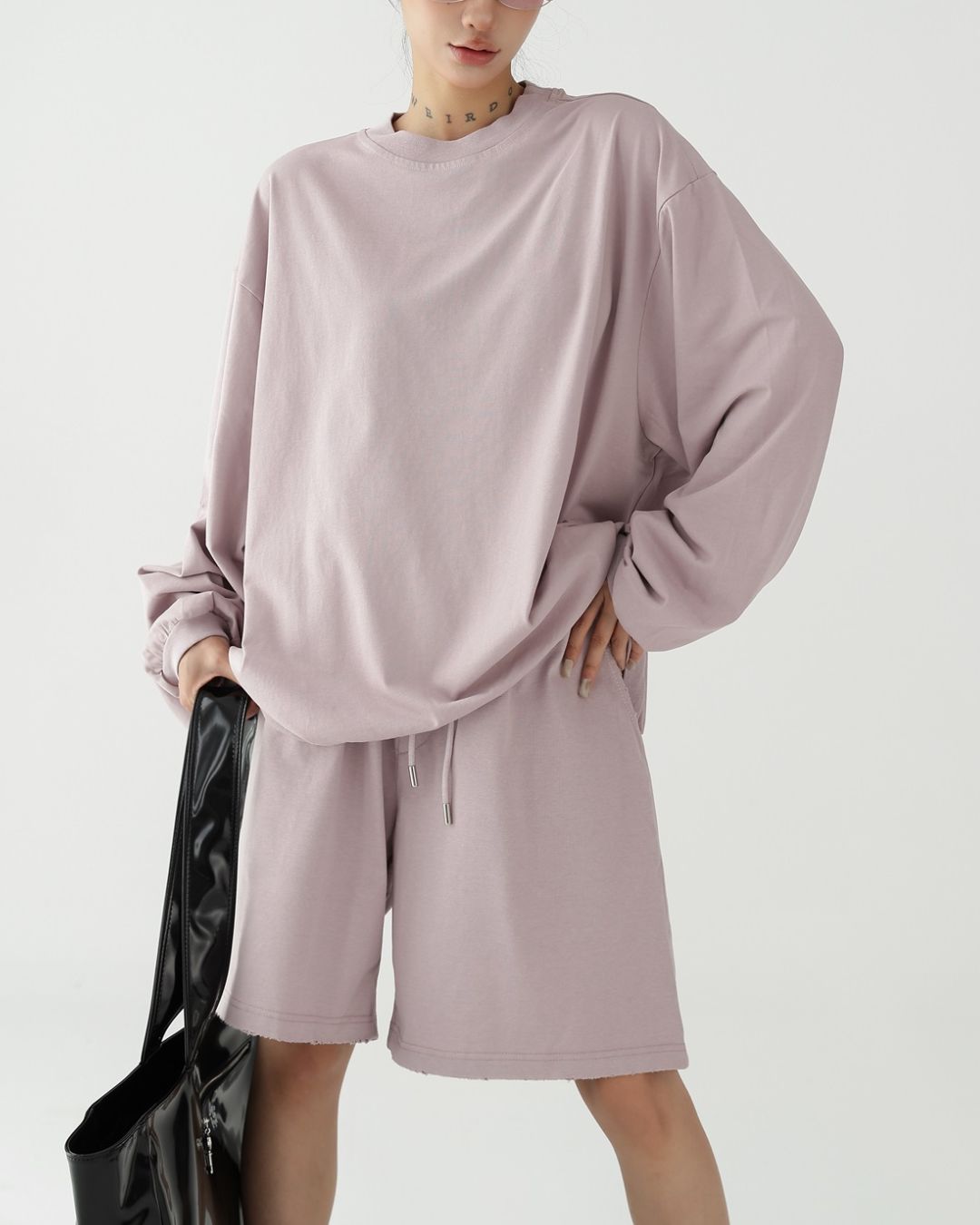 Basic Oversized Set-up T-shirt　TP053