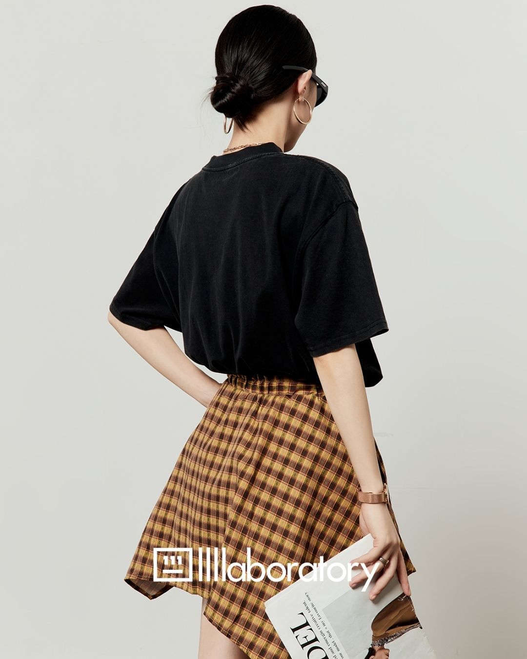 Multi-print Oversized T-shirt　TP057