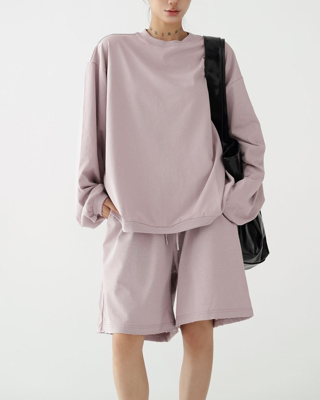 Basic Oversized Set-up T-shirt　TP053