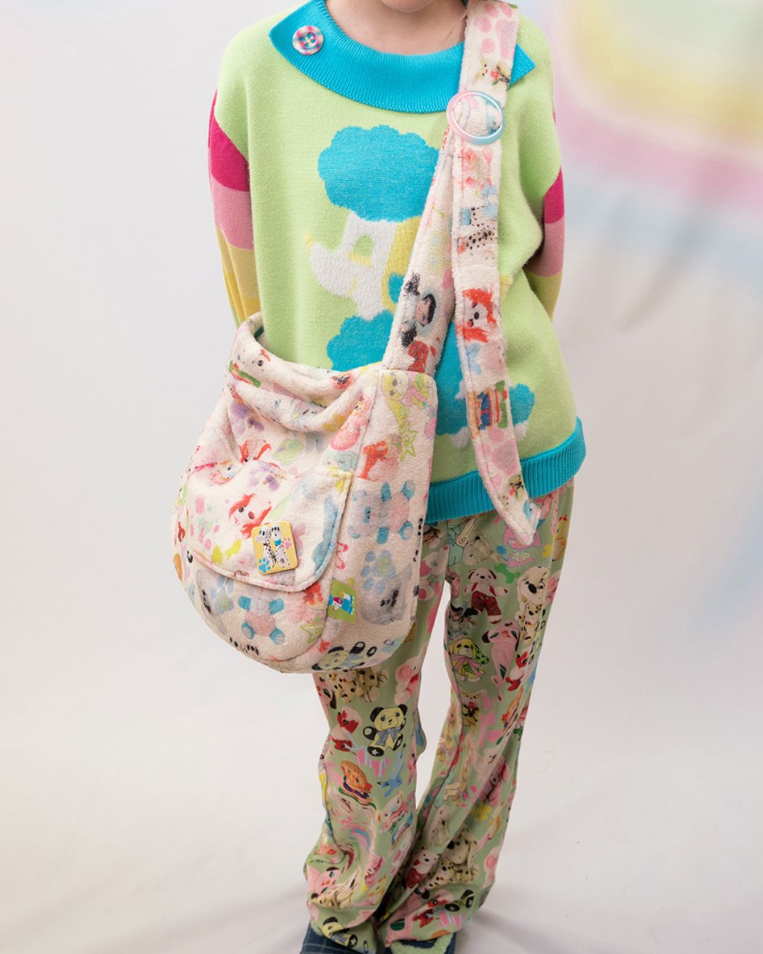 Toy Print Shoulder Bag　BG002