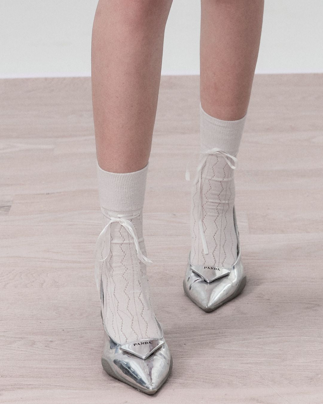 Lace Ribbon Socks　AC003