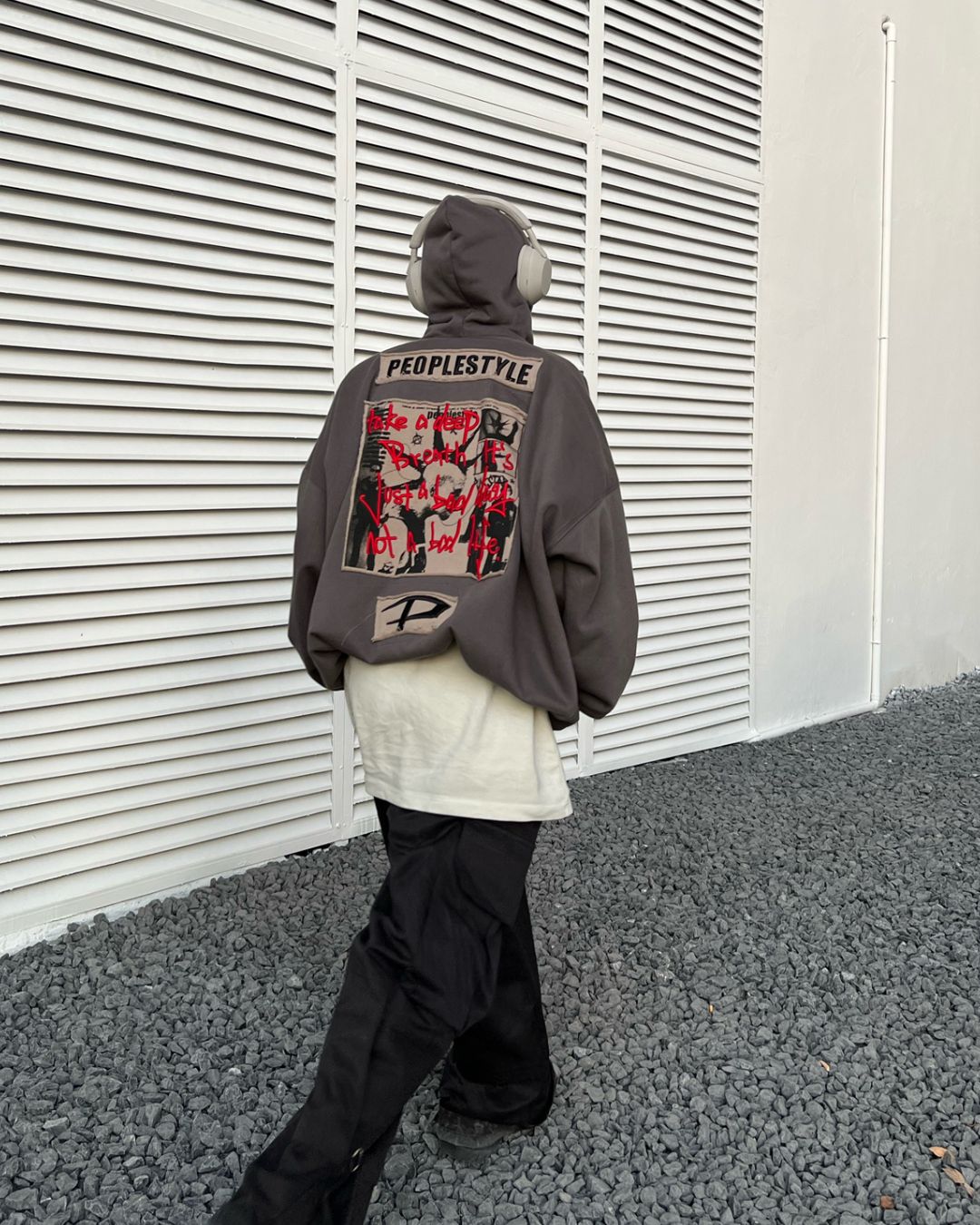 Back Print Design Hoodie　TP012