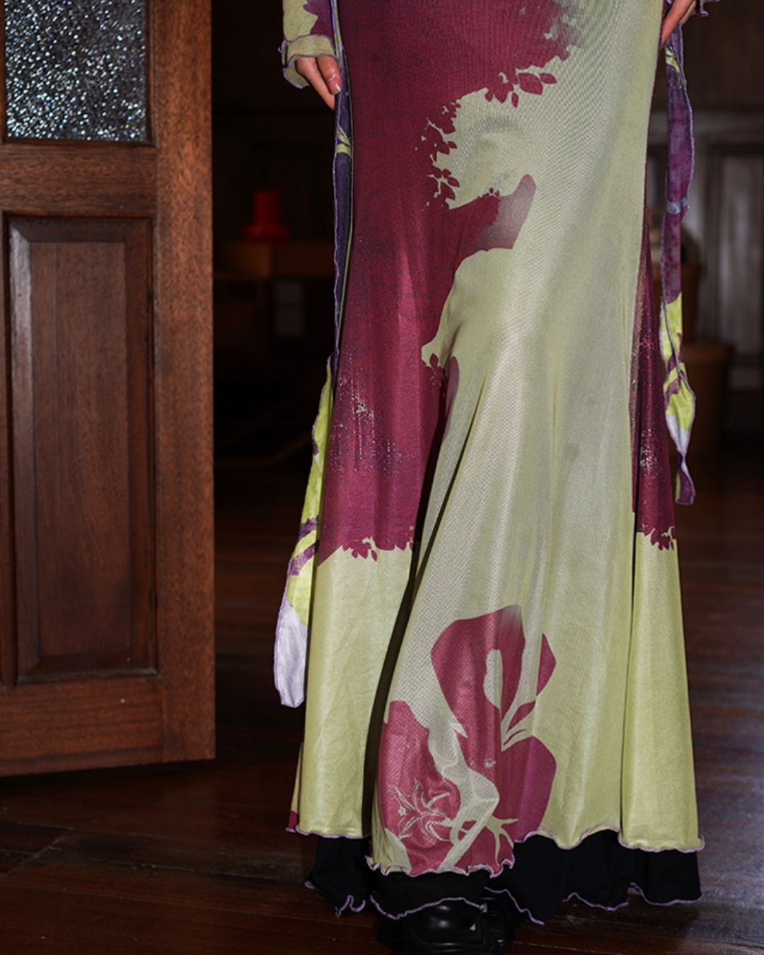 Chinese Mermaid 2-way Long Dress　DR017