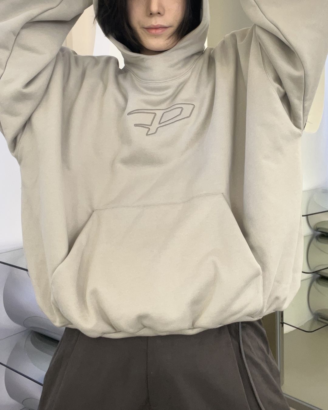 Back Print Design Hoodie　TP012