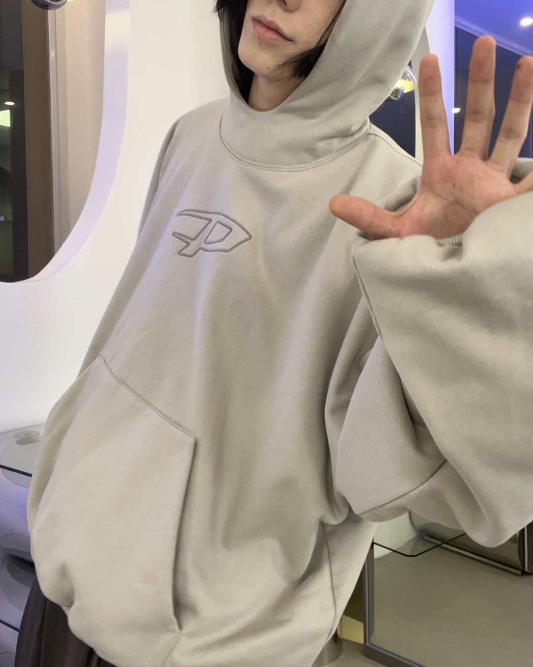 Back Print Design Hoodie　TP012