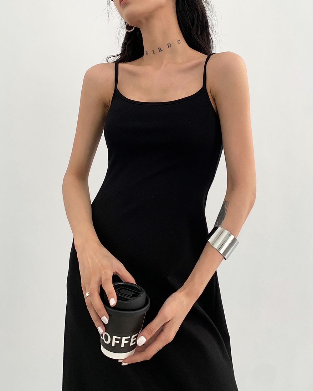 A-line Camisole Maxi Dress　DR046