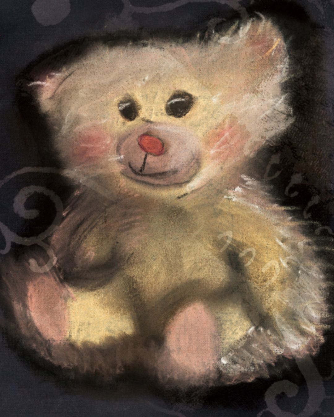 Bear Print Short Sleeve T-shirt　TP033