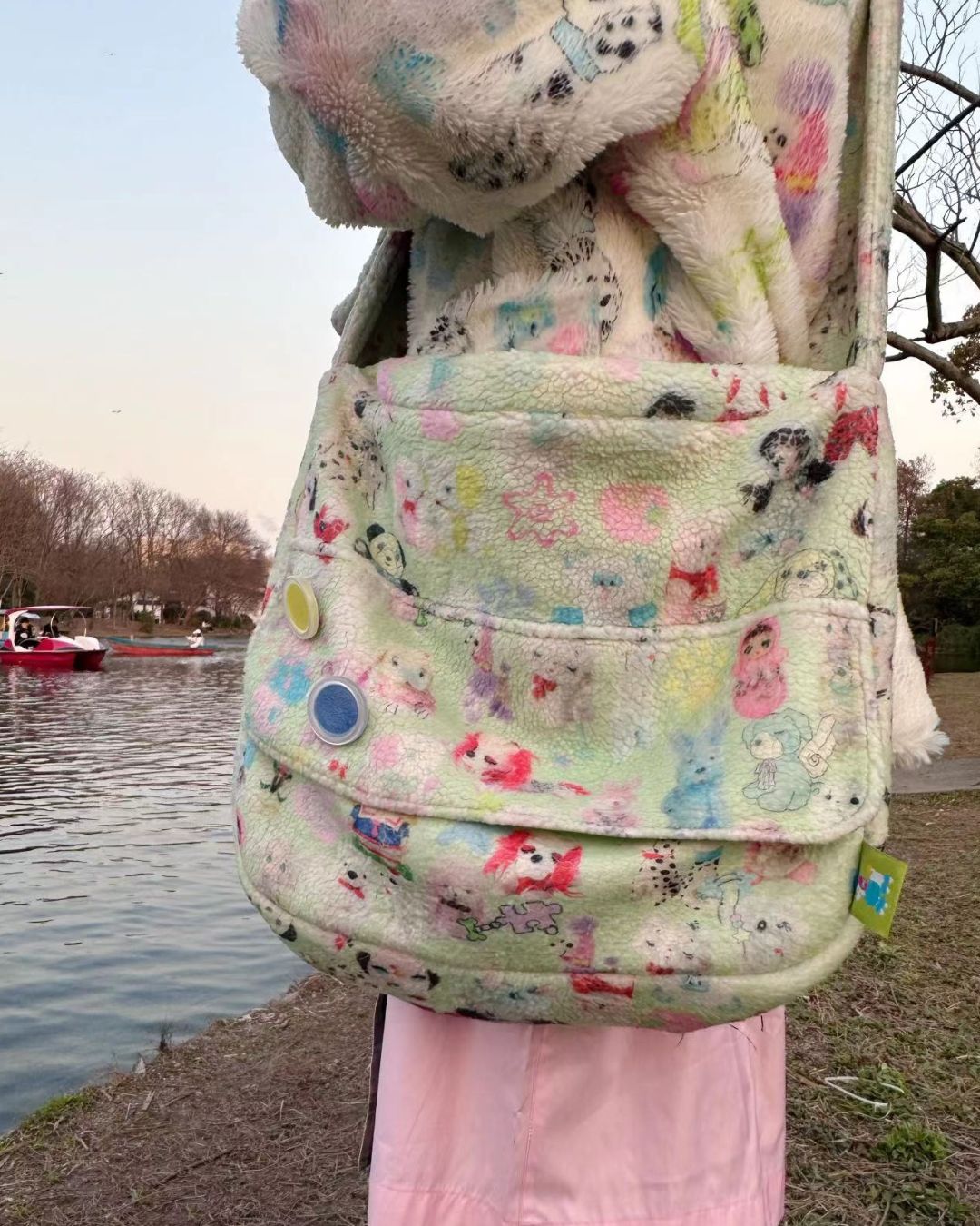 Toy Print Shoulder Bag　BG002