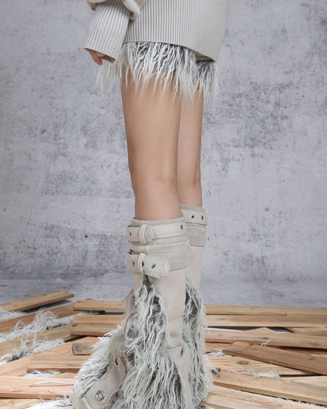 Fringe Design Leg Covers　AC002