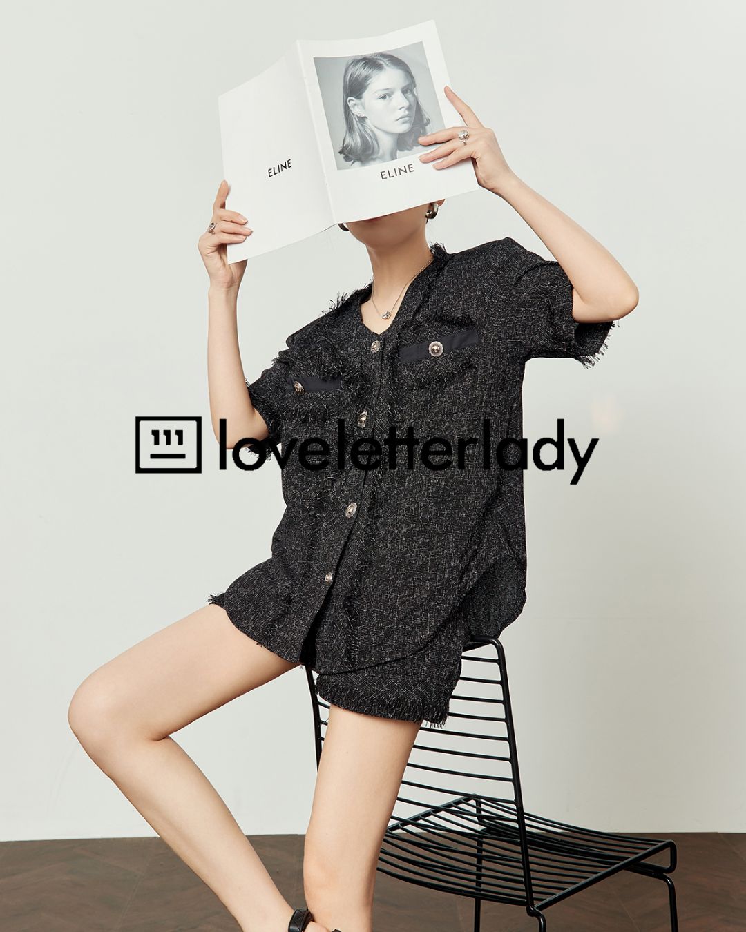 Fringe Set-up Short Pants　BT034