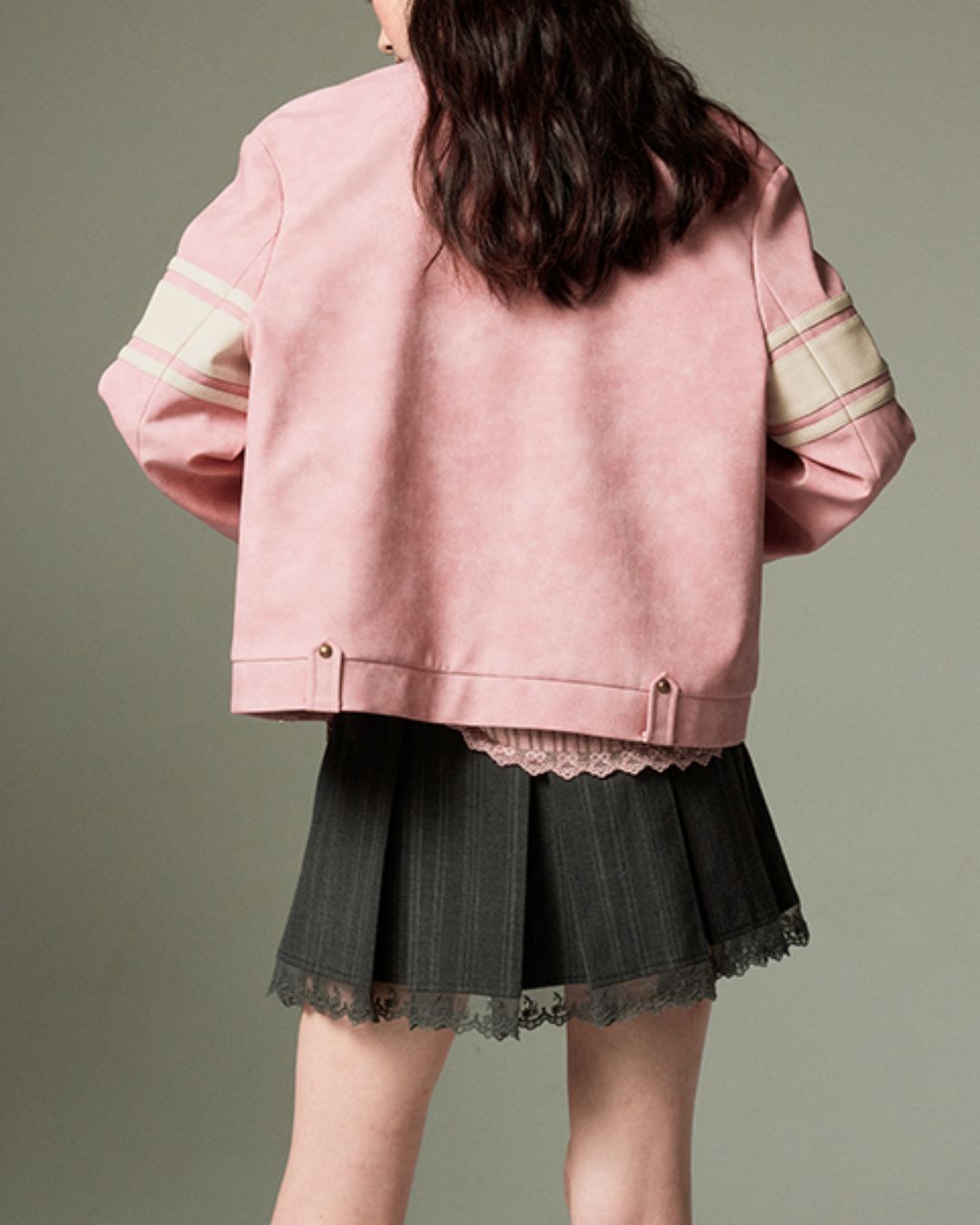 Pink Leather Riders Jacket OT002 – EKATE sanctum