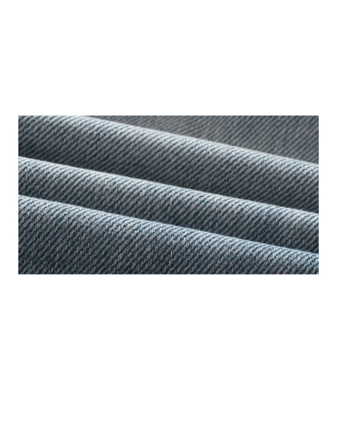 Rhinestone Decorated Wide Denim Pants　BT031