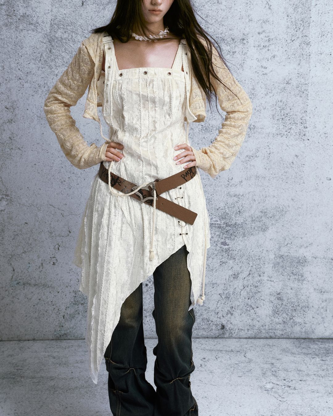 Butterfly Metal Buckle Belt　AC004