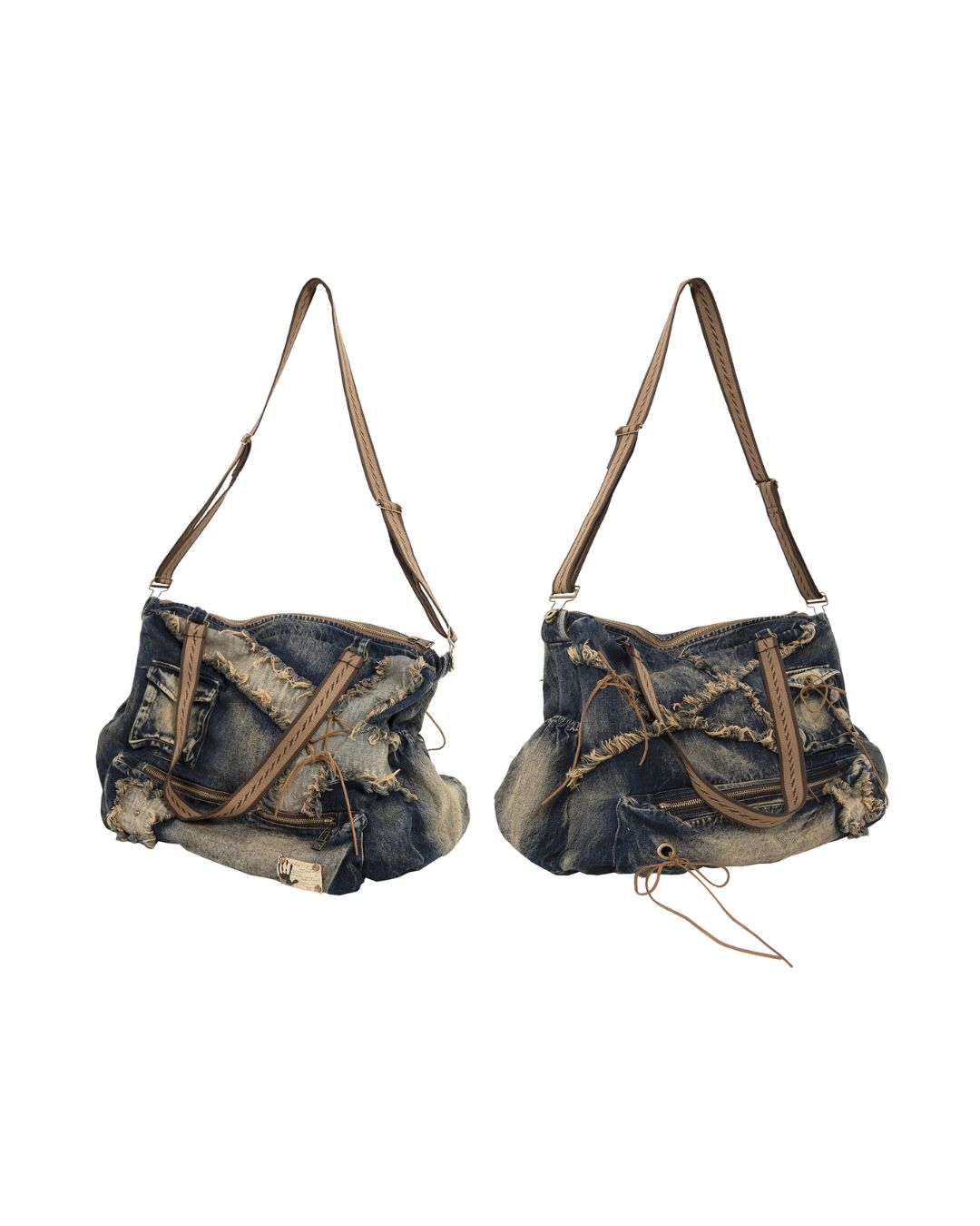 Vintage Denim Shoulder Bag　BG001