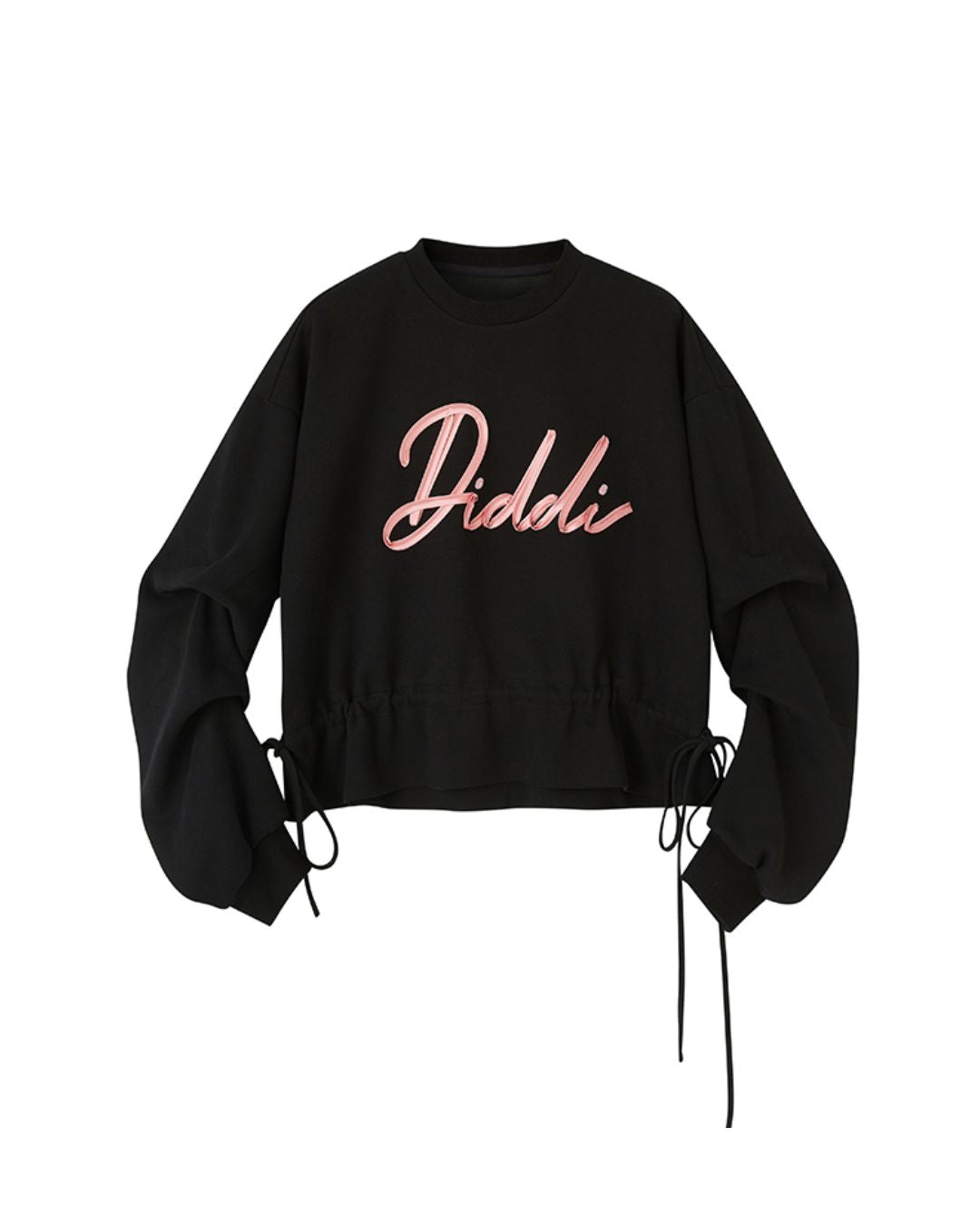 Ribbon Embroidered Shirred Sweat　TP003