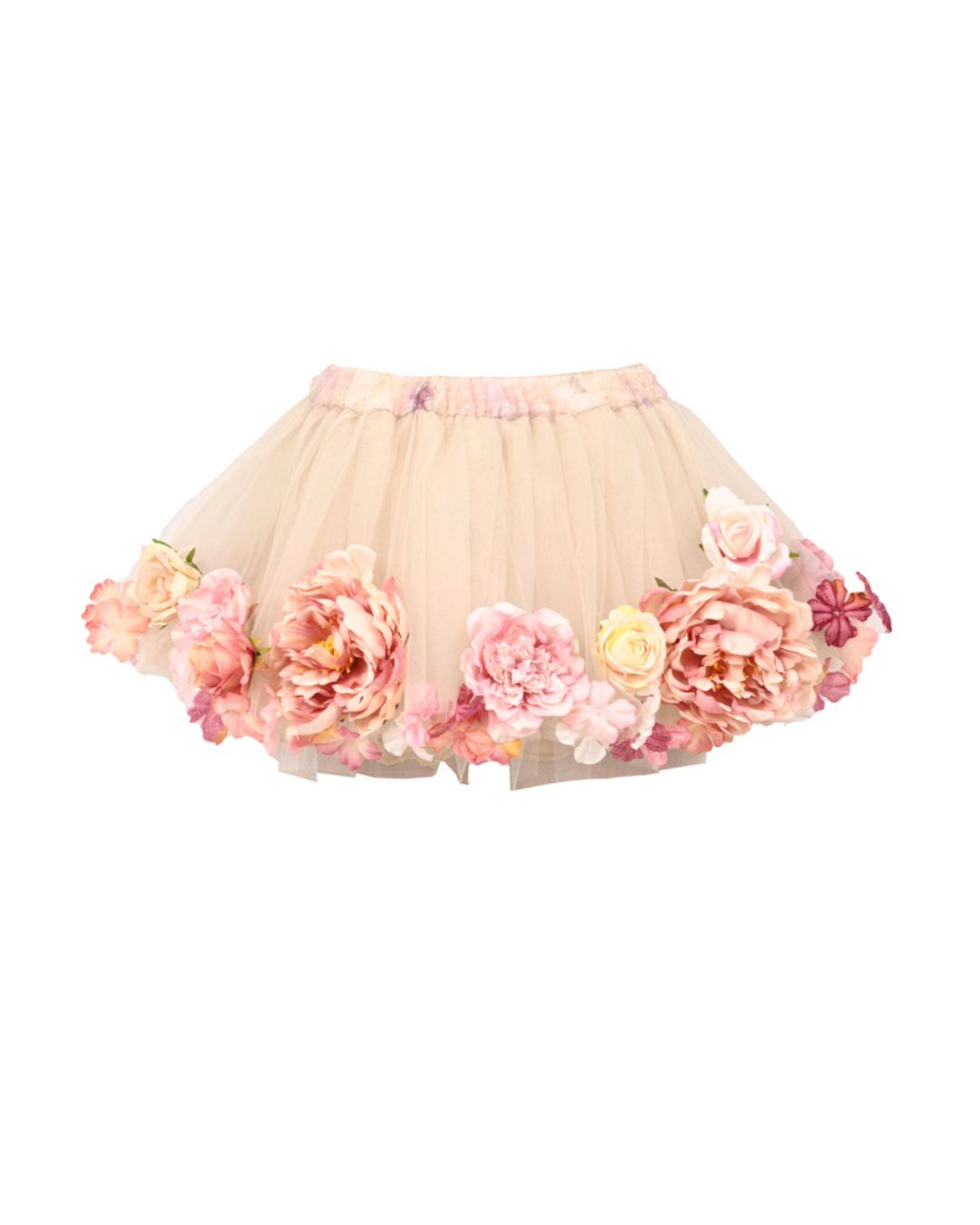Flower Decoration Tutu Skirt　BT024