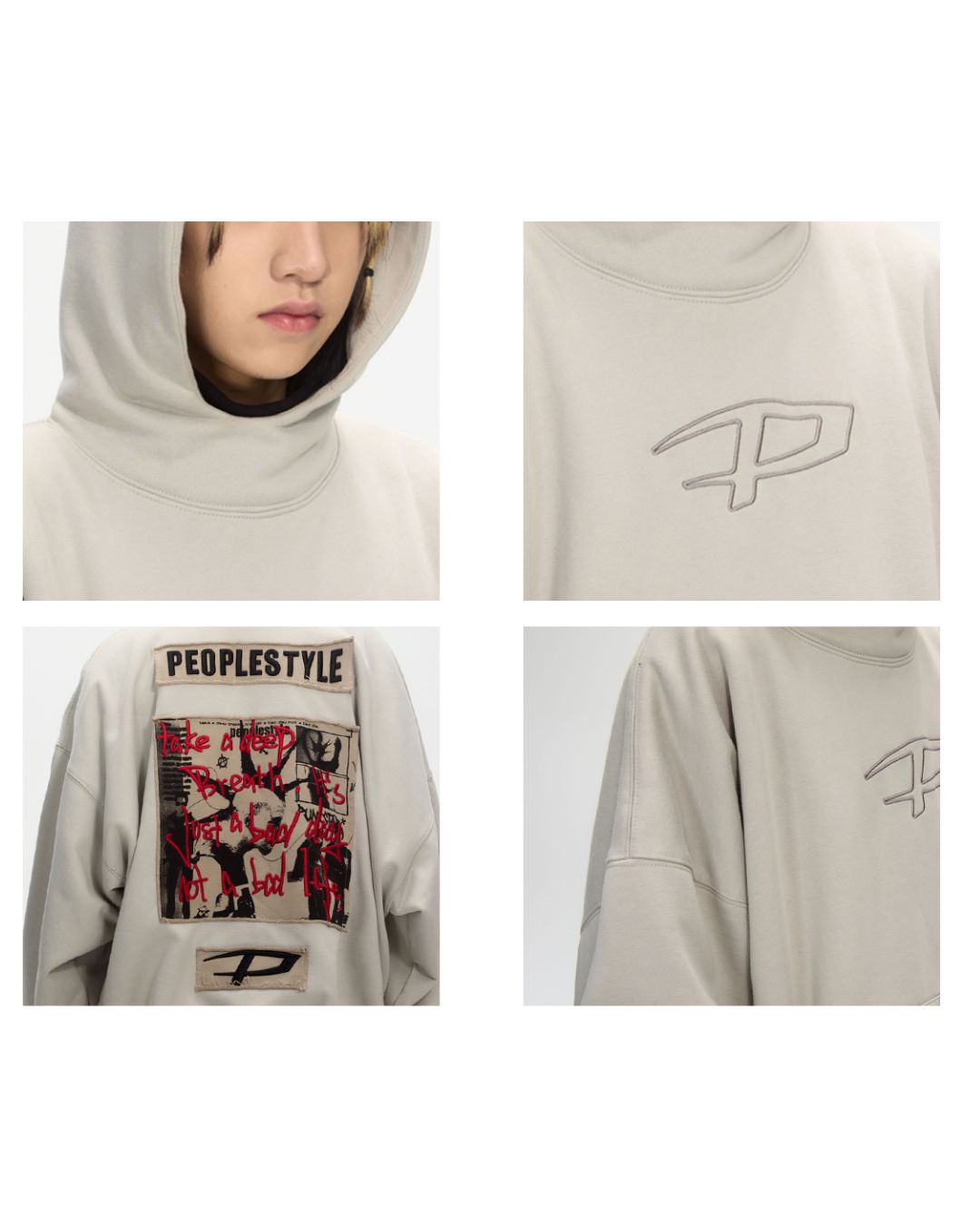 Back Print Design Hoodie　TP012