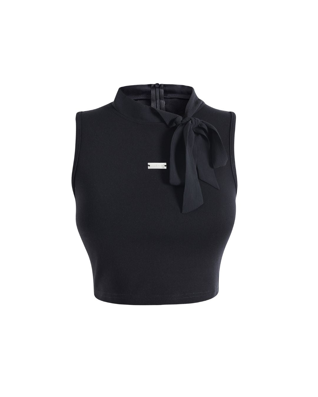 Sleeveless Ribbon Plain Tops　TP021