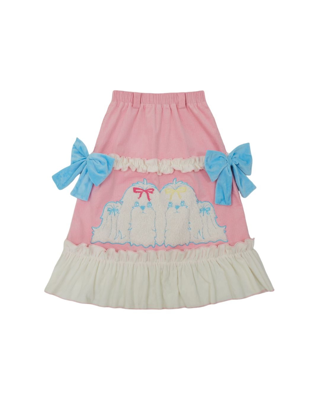 Frill Corduroy Skirt　BT022