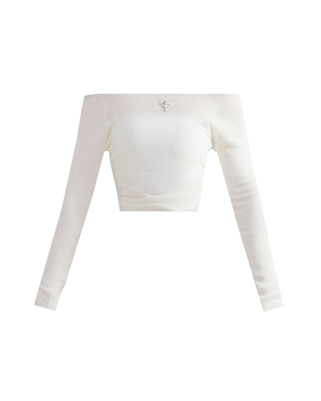 Off-Shoulder Fitted top　TP027