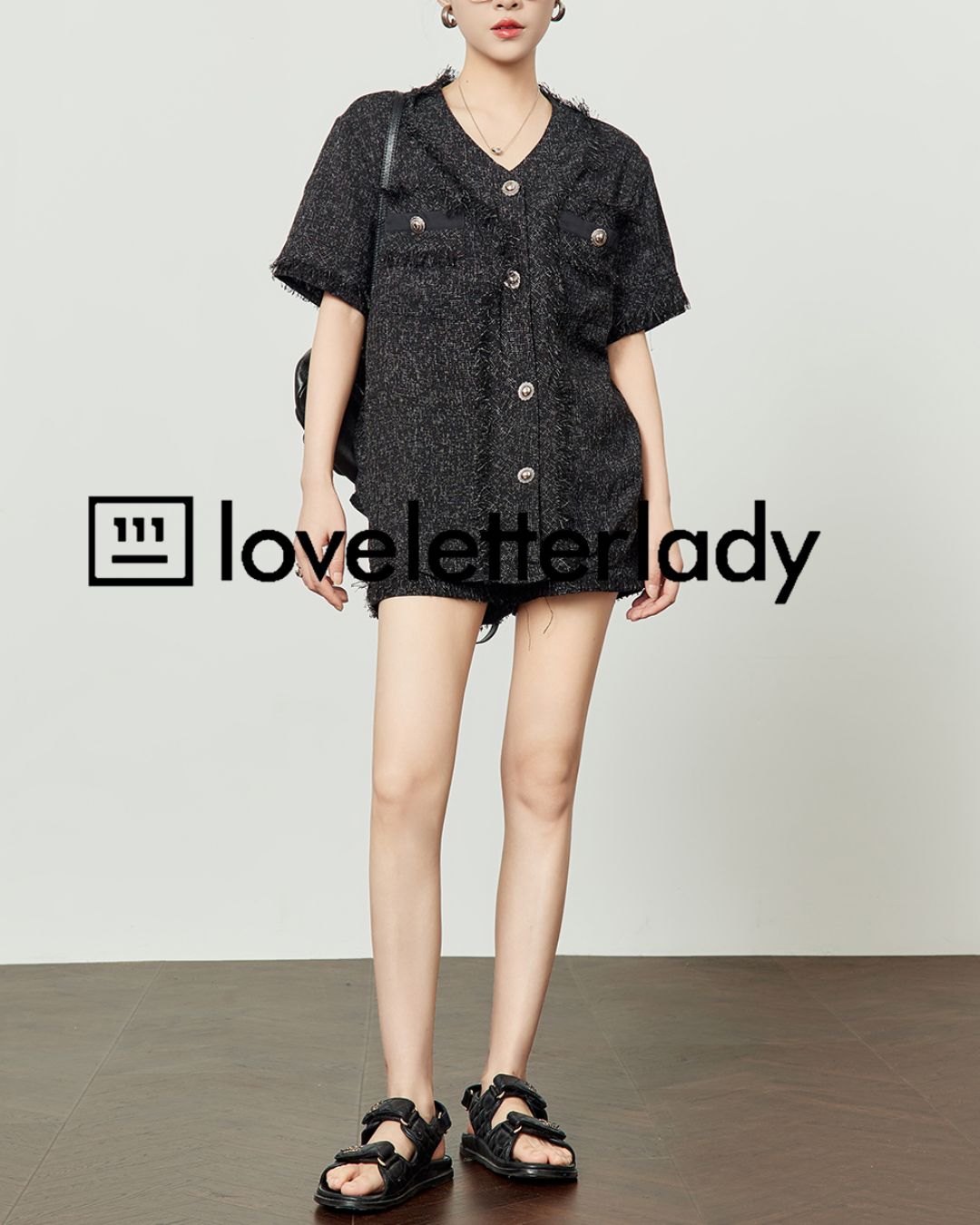 Fringe Set-up Short Pants　BT034