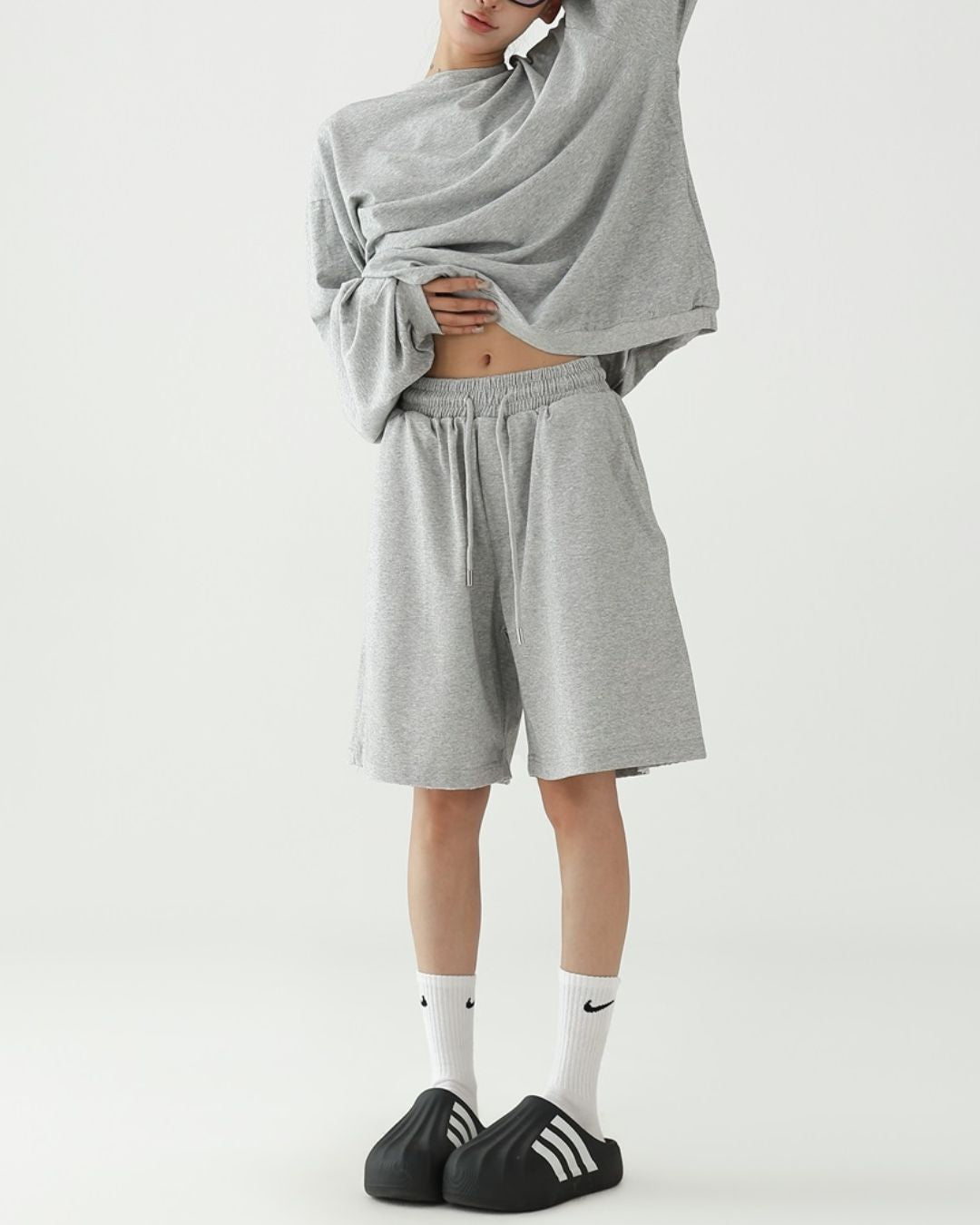 Basic Oversized Set-up T-shirt　TP053