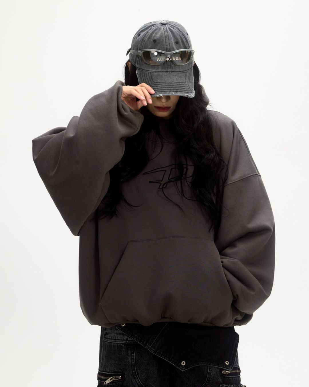 Back Print Design Hoodie　TP012