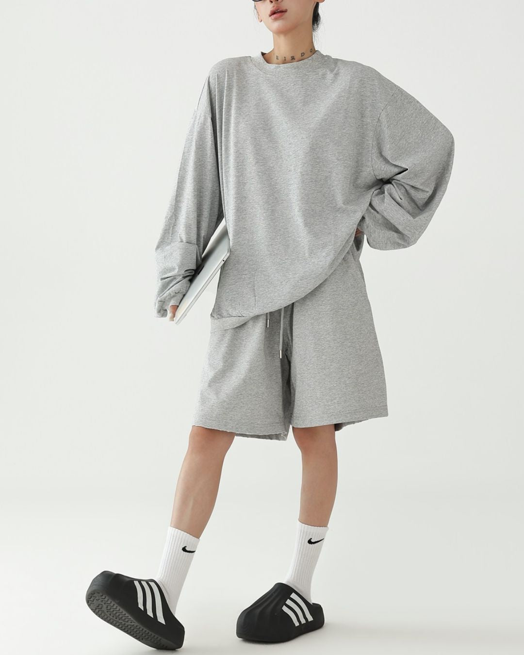 Basic Oversized Set-up T-shirt　TP053