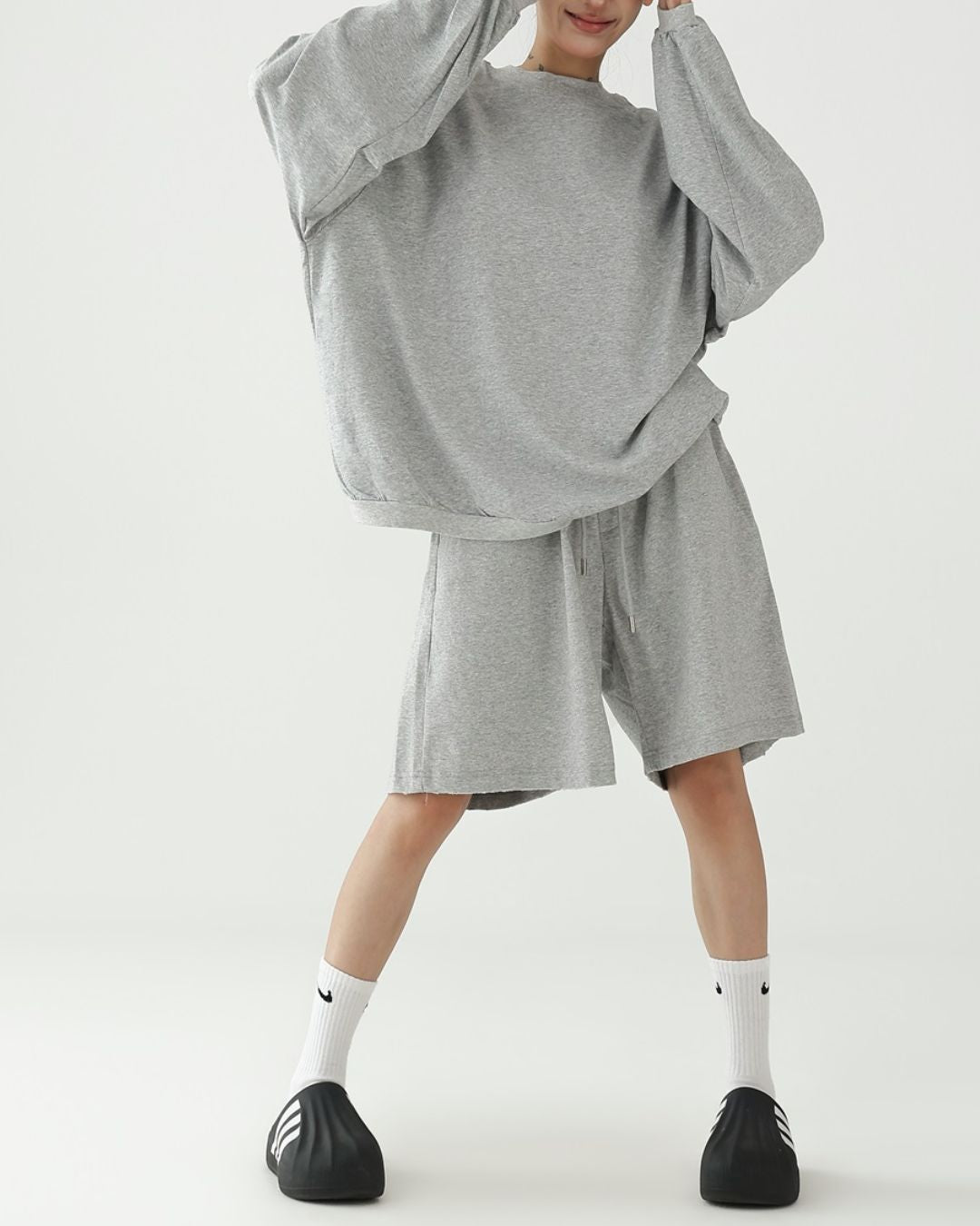 Basic Oversized Set-up T-shirt　TP053