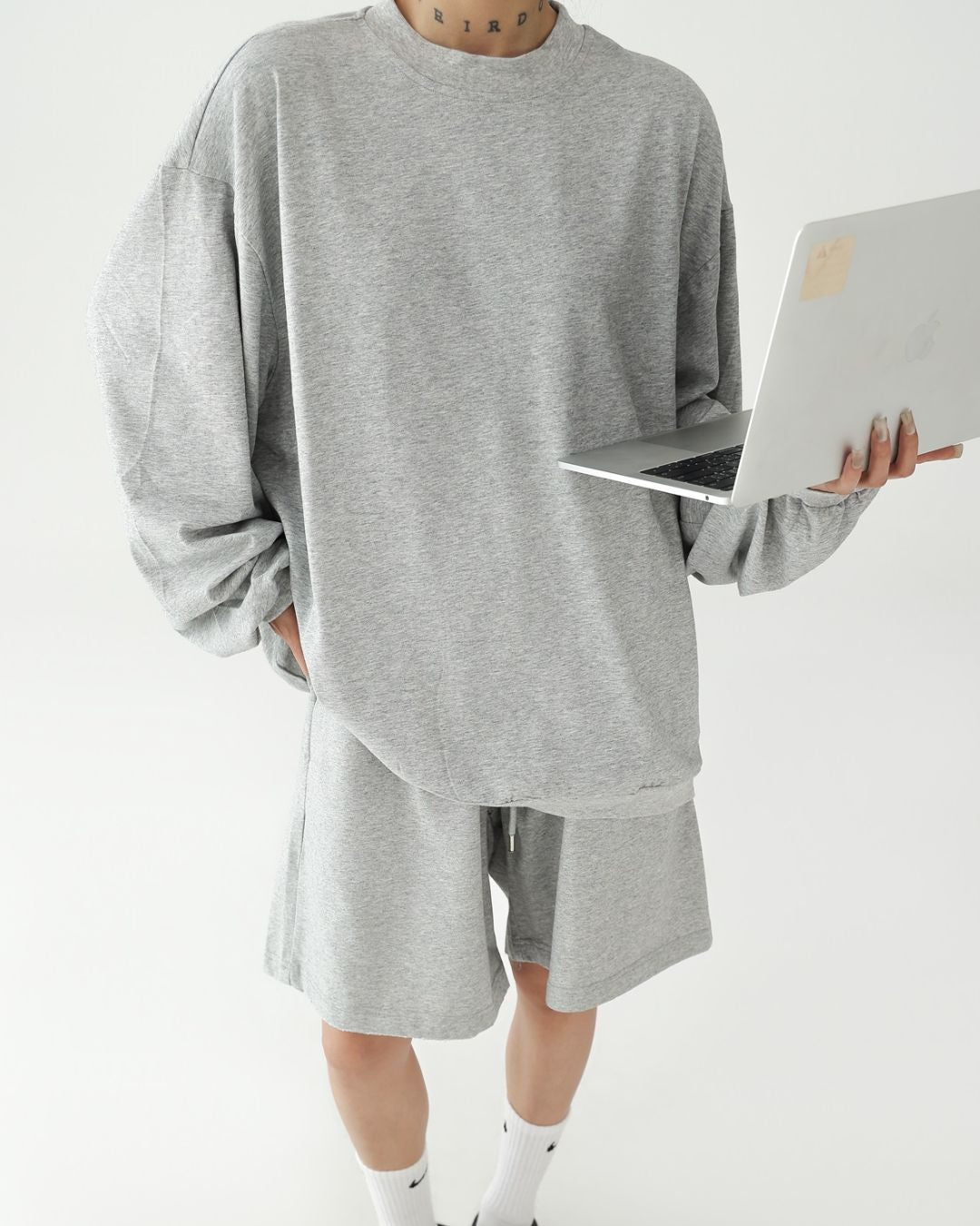 Basic Oversized Set-up T-shirt　TP053