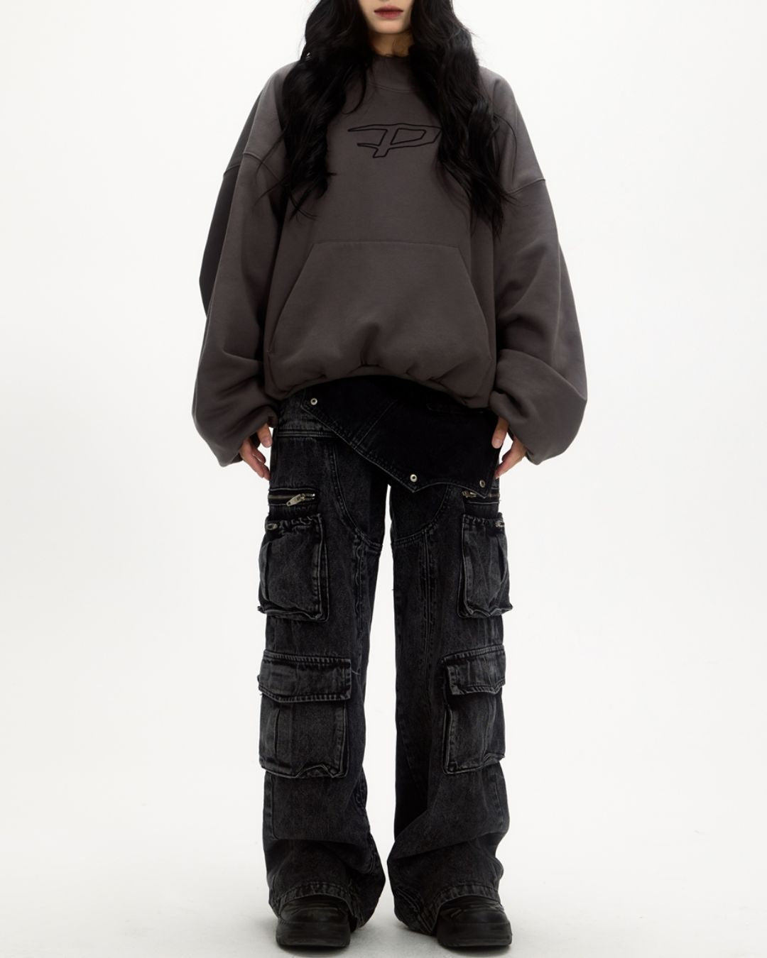 Back Print Design Hoodie　TP012