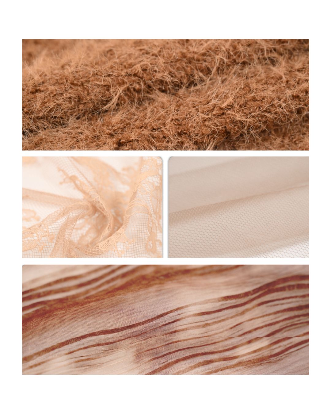 Pleated Tulle Mini Skirt　BT023