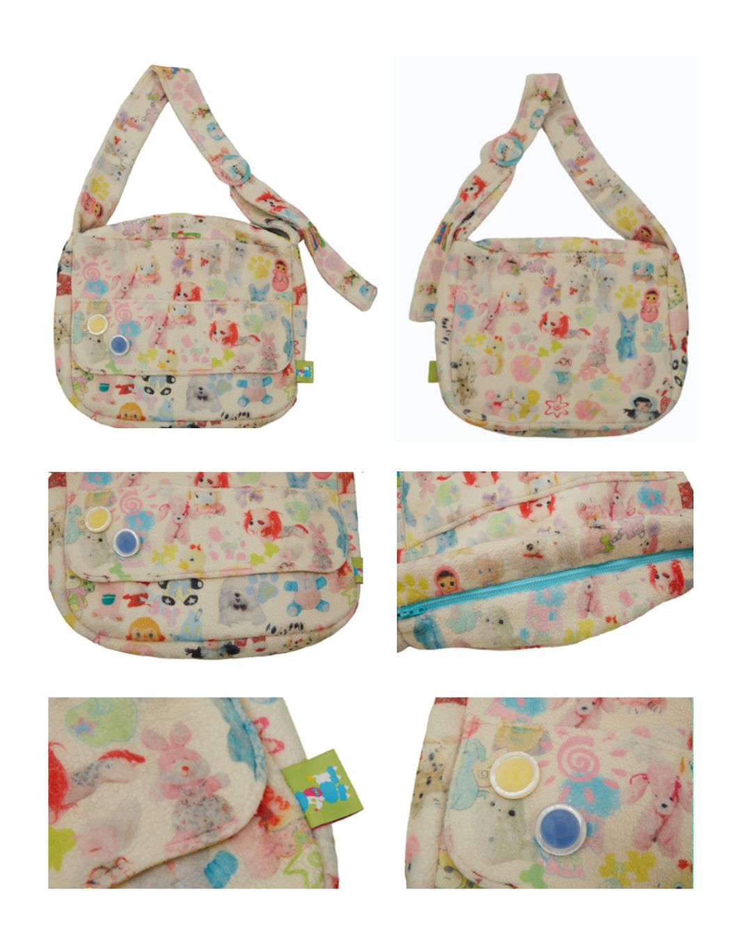 Toy Print Shoulder Bag　BG002