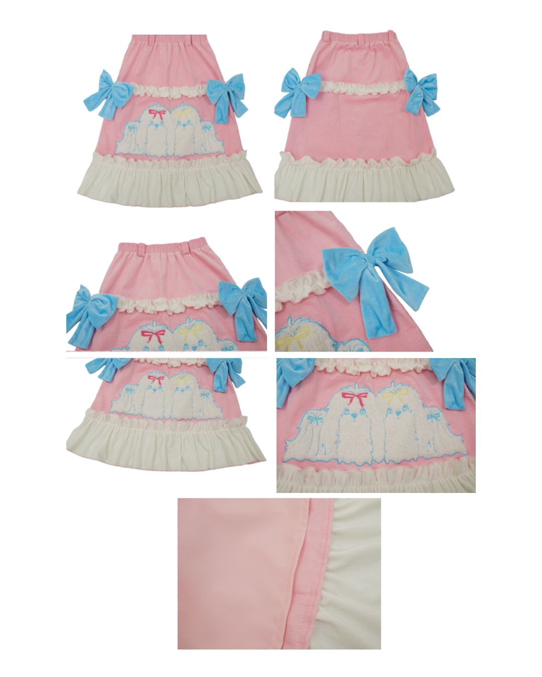 Frill Corduroy Skirt　BT022