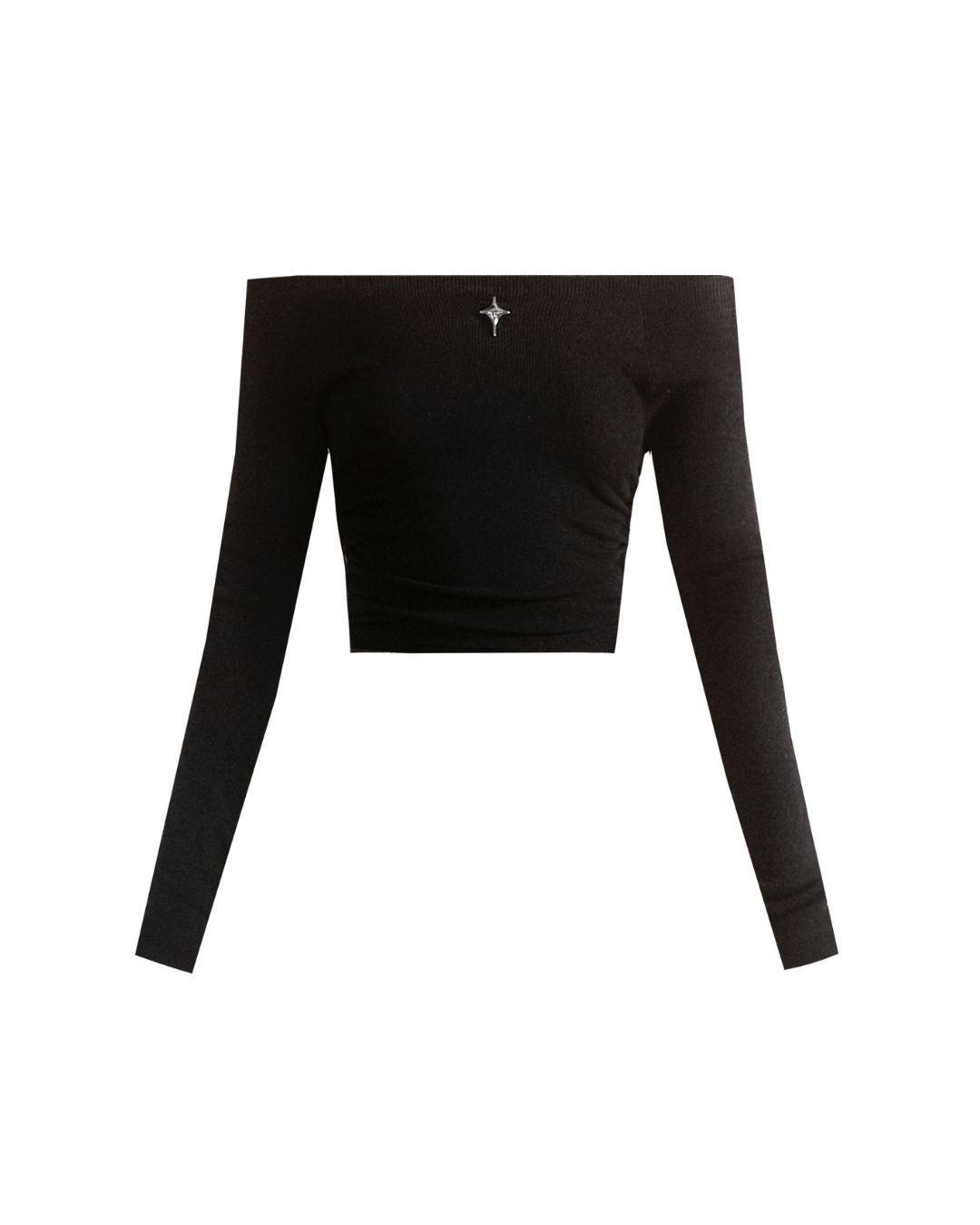 Off-Shoulder Fitted top　TP027