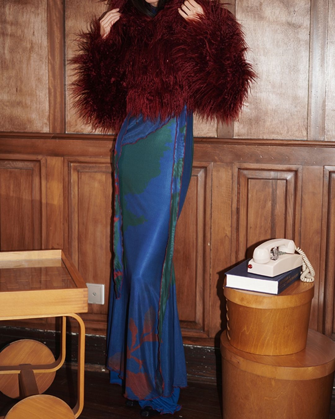 Chinese Mermaid 2-way Long Dress　DR017