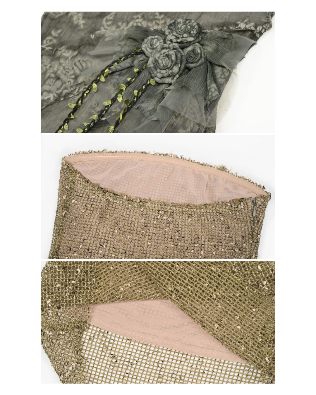 Off-the-shoulder Sheer Asymmetrical Dress　DR033