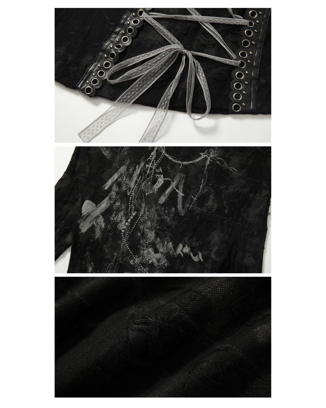 Front And Back 2-way Lace-up Top　TP041