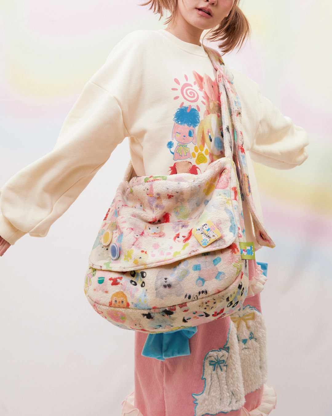 Toy Print Shoulder Bag　BG002