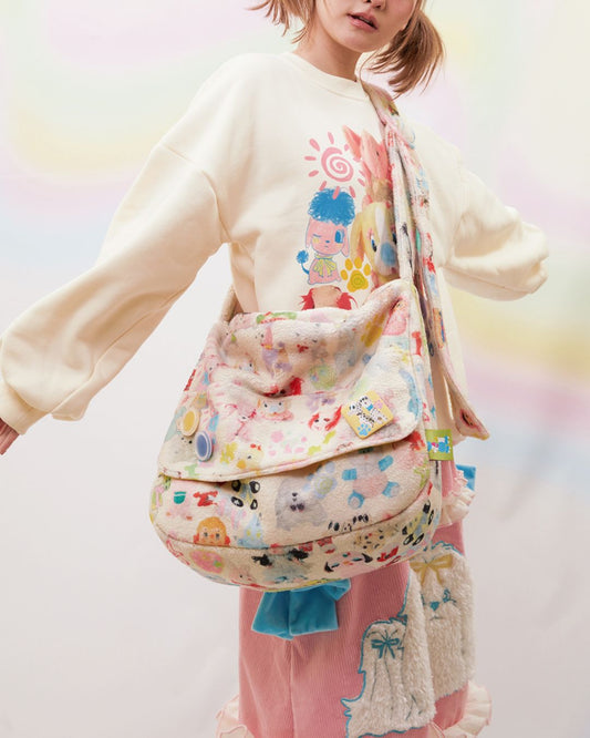Toy Print Shoulder Bag　BG002