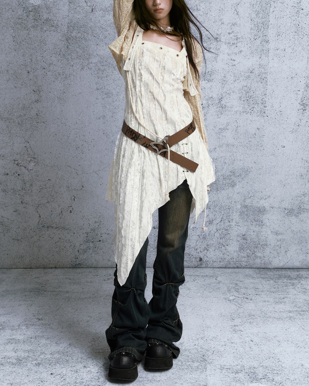 Butterfly Metal Buckle Belt　AC004