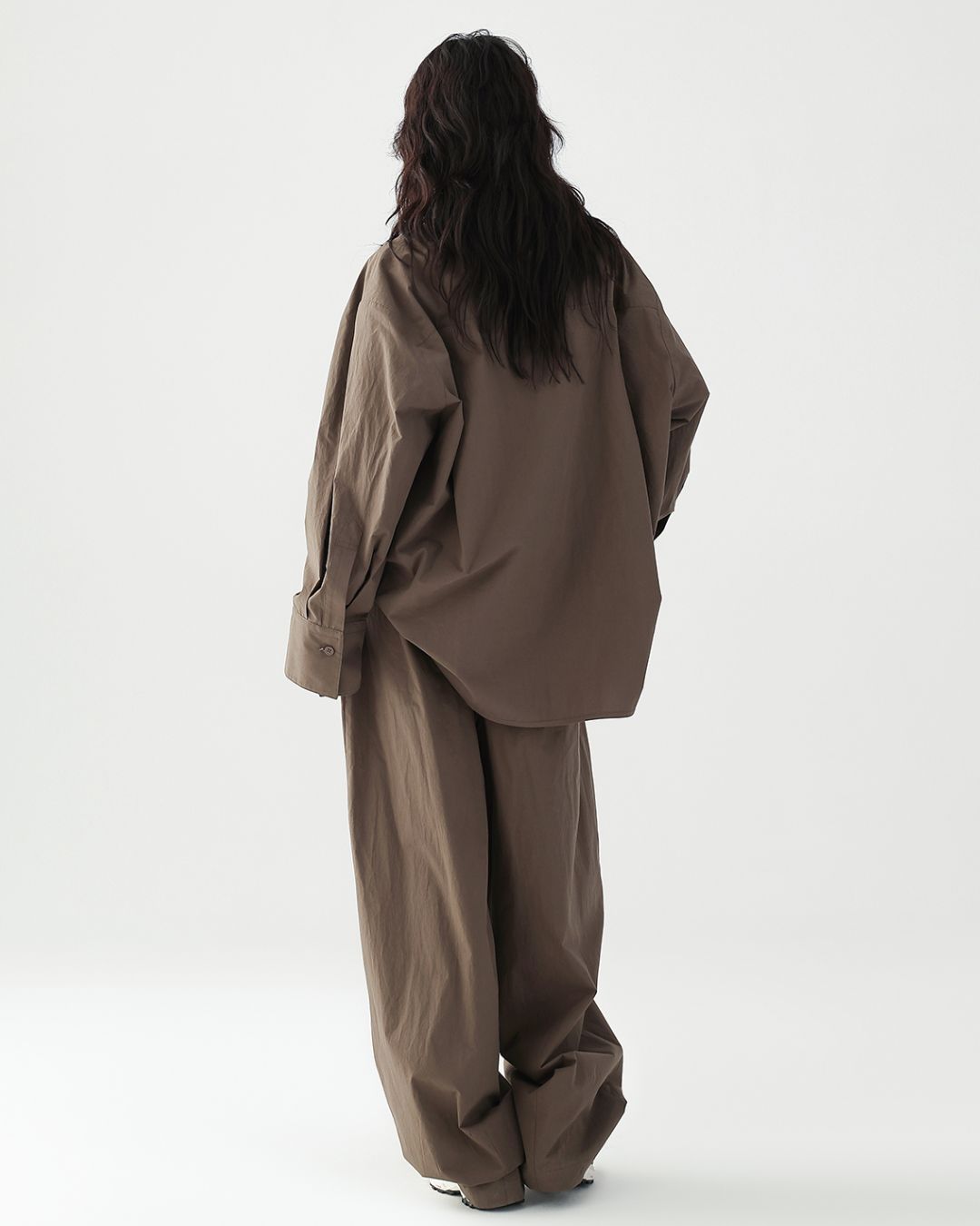 Oversized Cotton Set-up Shirt　TP055